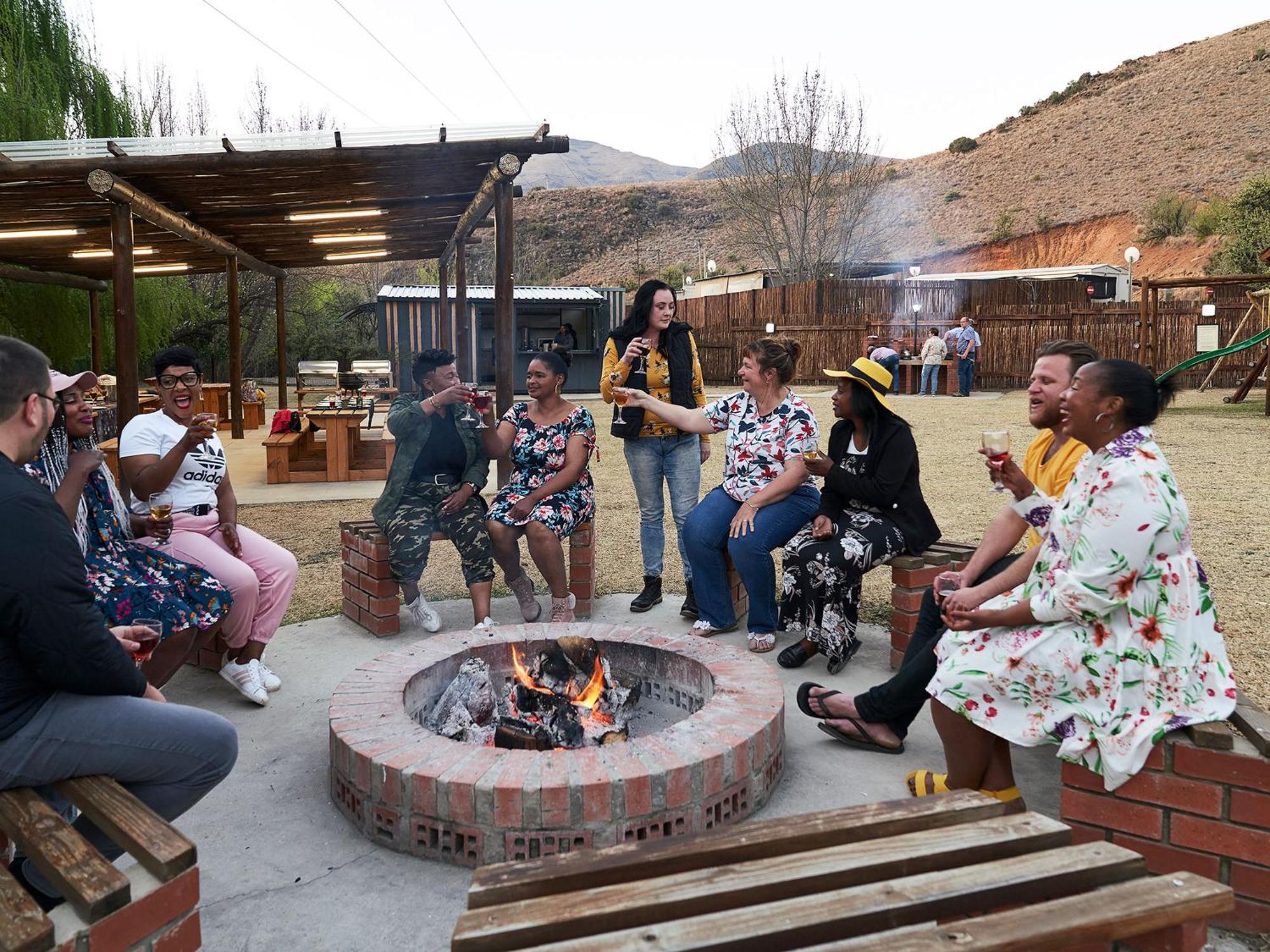 Kiara Lodge Clarens Exterior foto